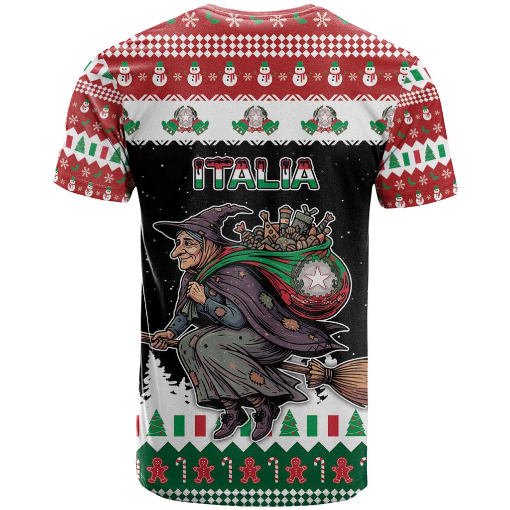 Italy Christmas T-Shirt La Befana Buon Natale Graphic Tee