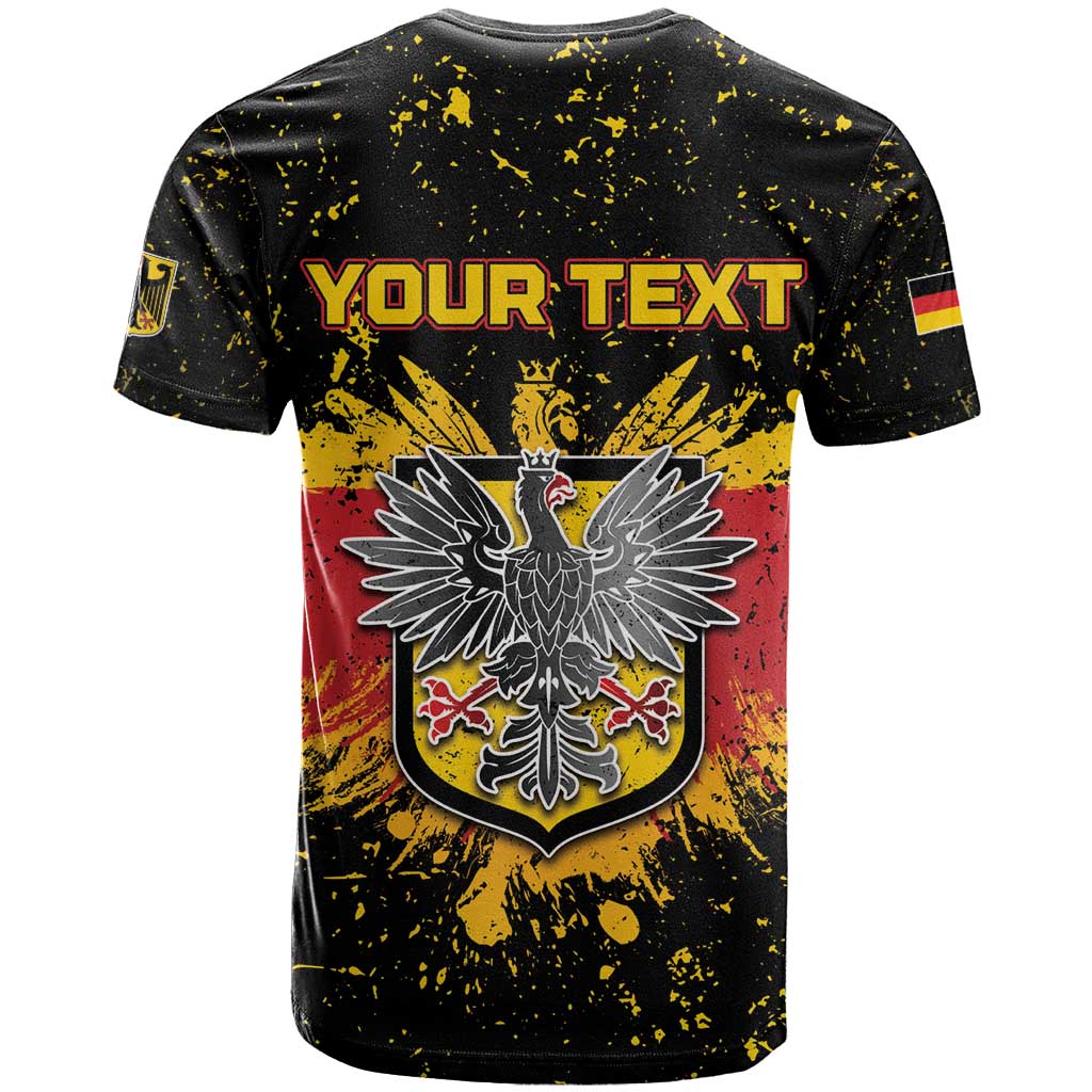 Personalized Germany T-Shirt Bundeswappen Art Symbol Graphic Tee