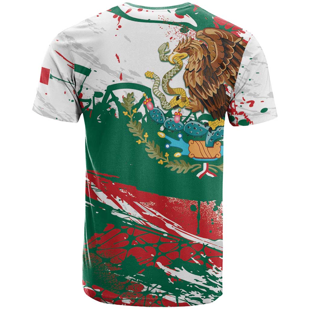 Viva Mexico T-Shirt Grunge Style Graphic Tee