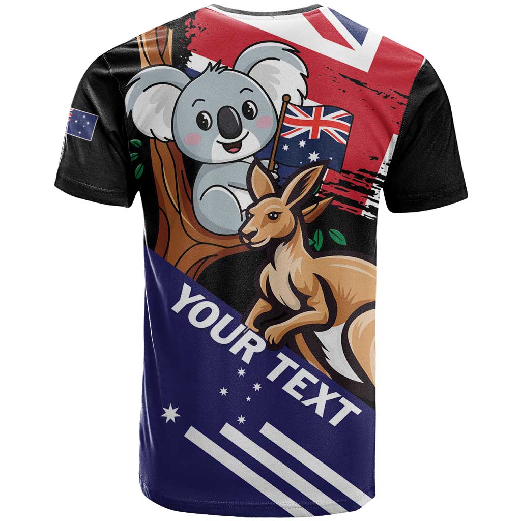 Personalised Australia Kangaroo Koala Together T-Shirt Special Edition Graphic Tee