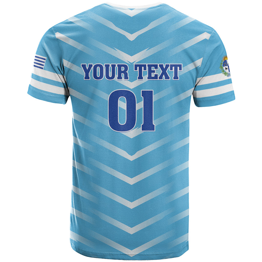 Personalized Uruguay 2024 Football T-Shirt Come On La Celeste Graphic Tee