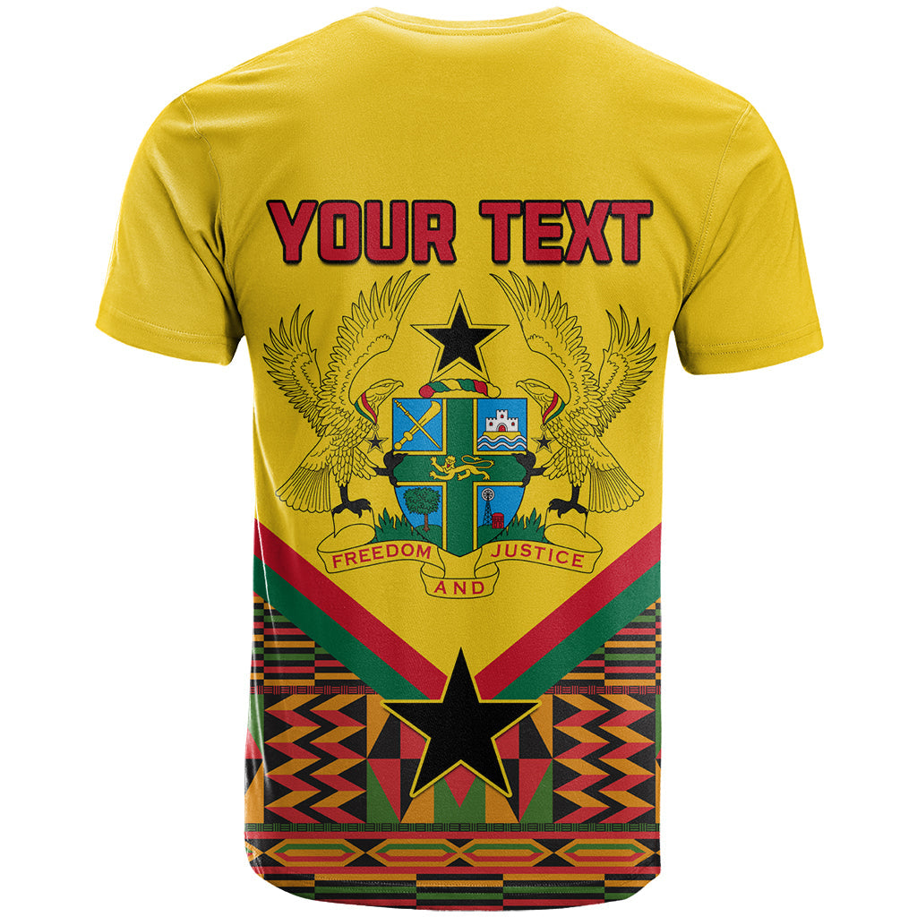 Ghana Independence Day T-Shirt Freedom and Justice African Pattern Graphic Tee