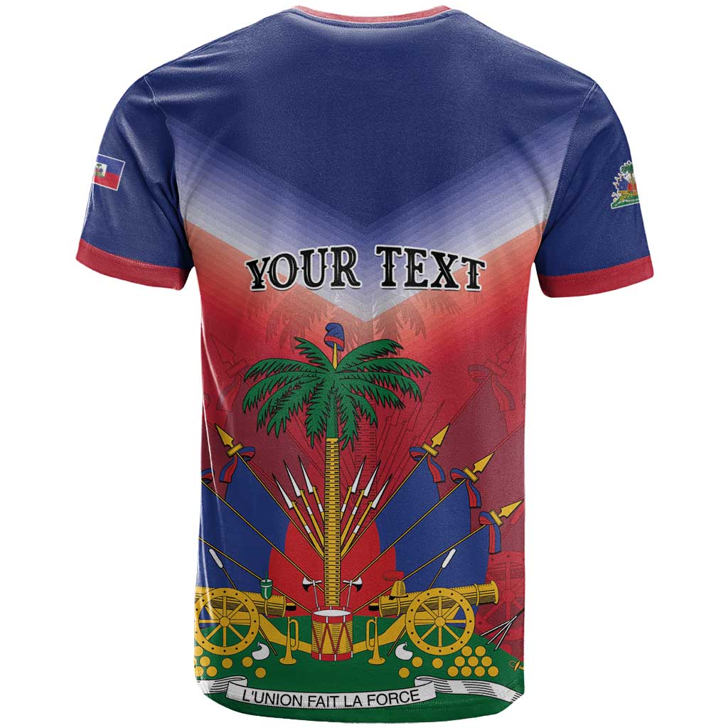 Personalized Haiti 509 T-Shirt Repiblik d Ayiti Graphic Tee