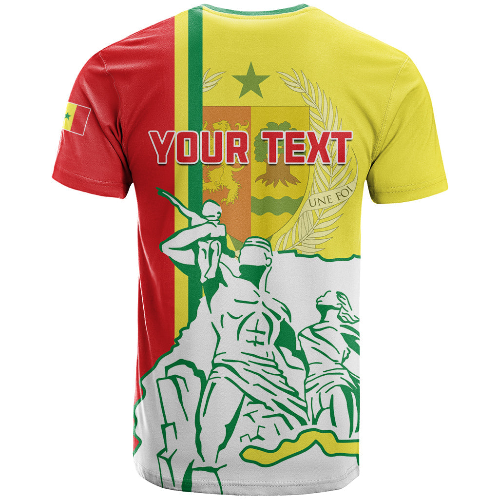Senegal Independence Day T-Shirt Un Peuple Un But Une Foi 64th Anniversary Graphic Tee