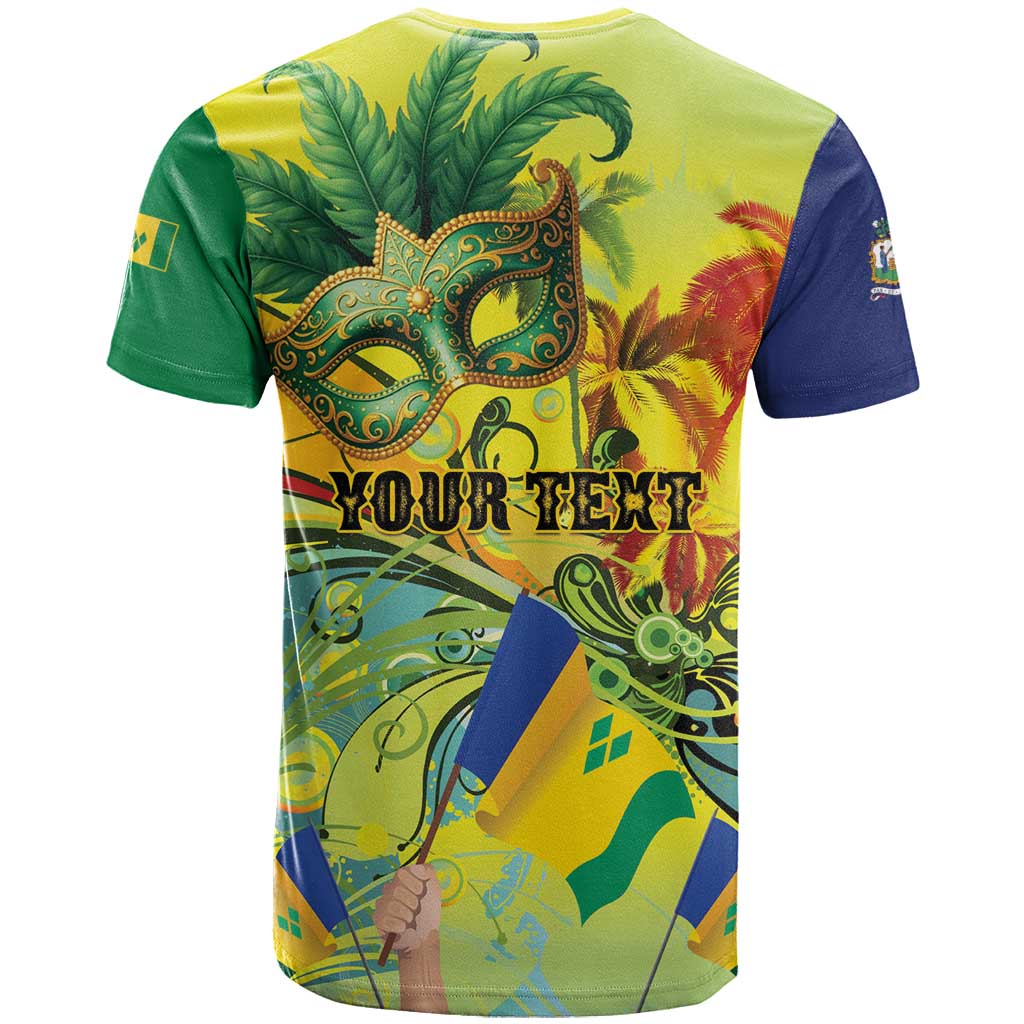 Personalized Vincy Mas T-Shirt The Caribbean Hottest Carnival Graphic Tee