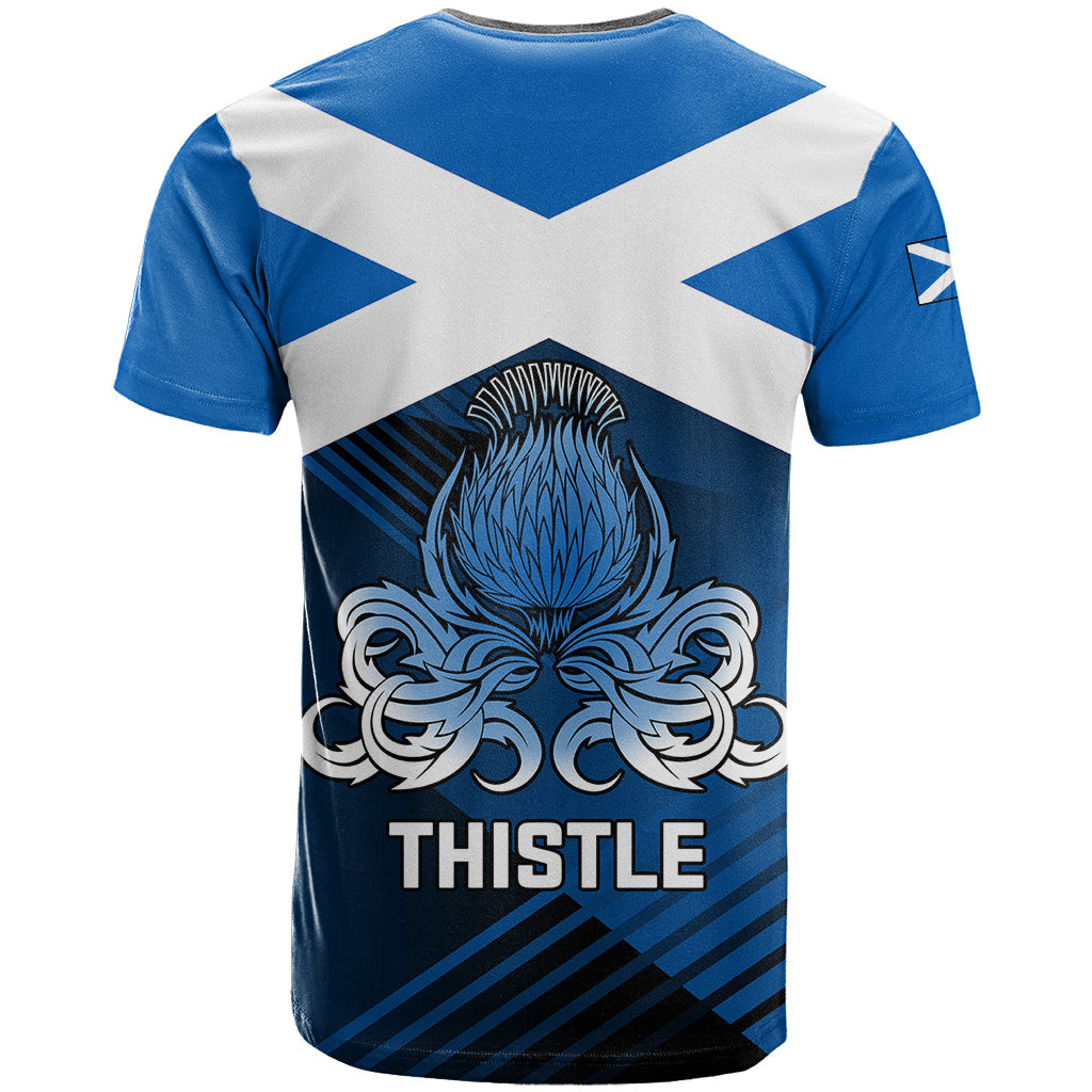 Scotland Rugby T-Shirt Thistle Go World Cup Graphic Tee