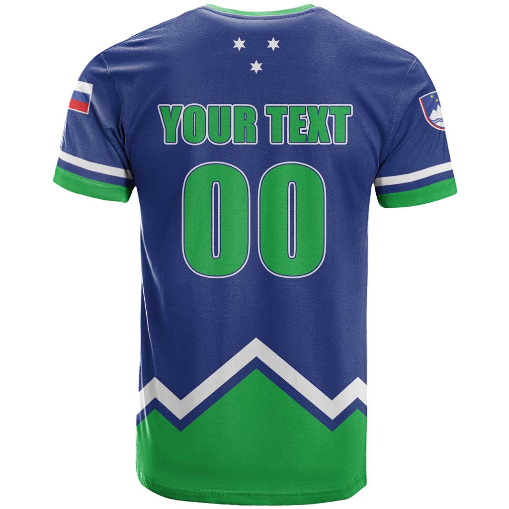 Custom Hockey 2026 Slovenia T-Shirt Go Champions Risi Graphic Tee