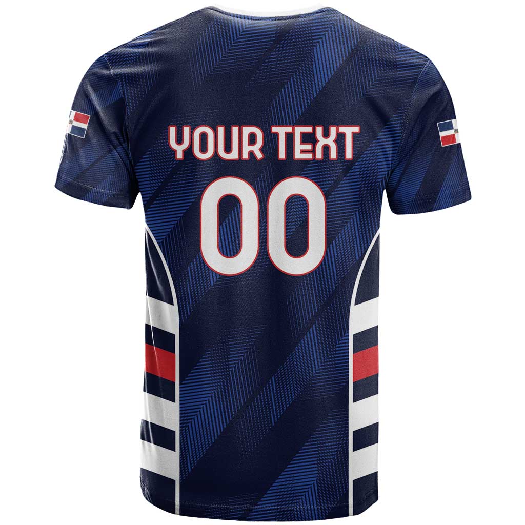 Custom Football Dominican Republic T-Shirt Go Los Quisqueyanos Graphic Tee