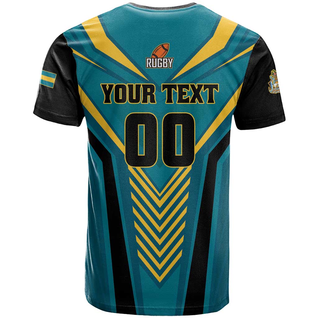 Custom Rugby Bahamas T-Shirt The Bahamas Go Champion Graphic Tee