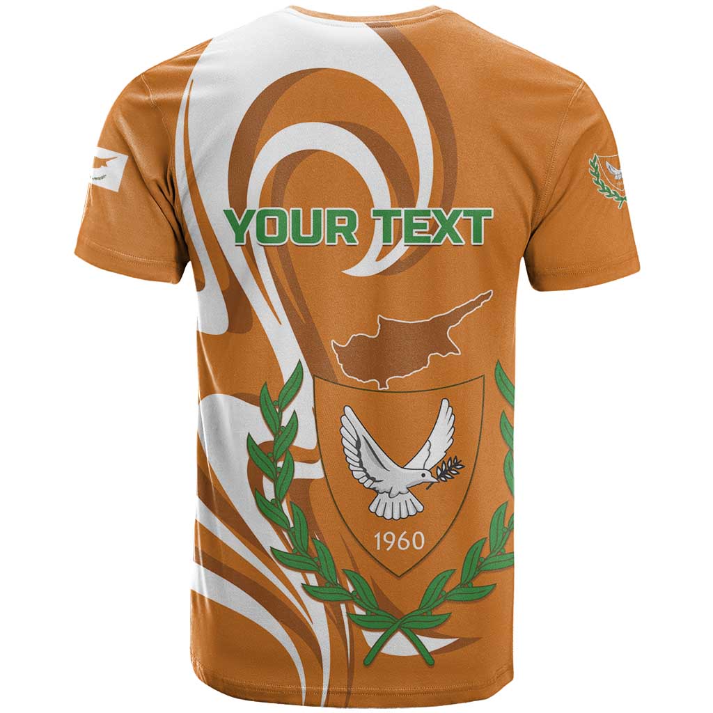 Personalized Cyprus Independence Day 1960 T-Shirt Kbrs Cumhuriyeti Curve Style Graphic Tee
