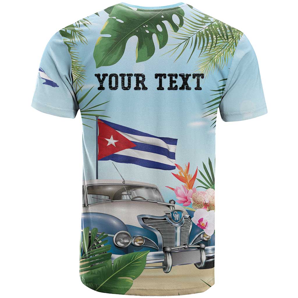 Personalized Viva Cuba Libre T-Shirt Libre Car Tropical Style Graphic Tee