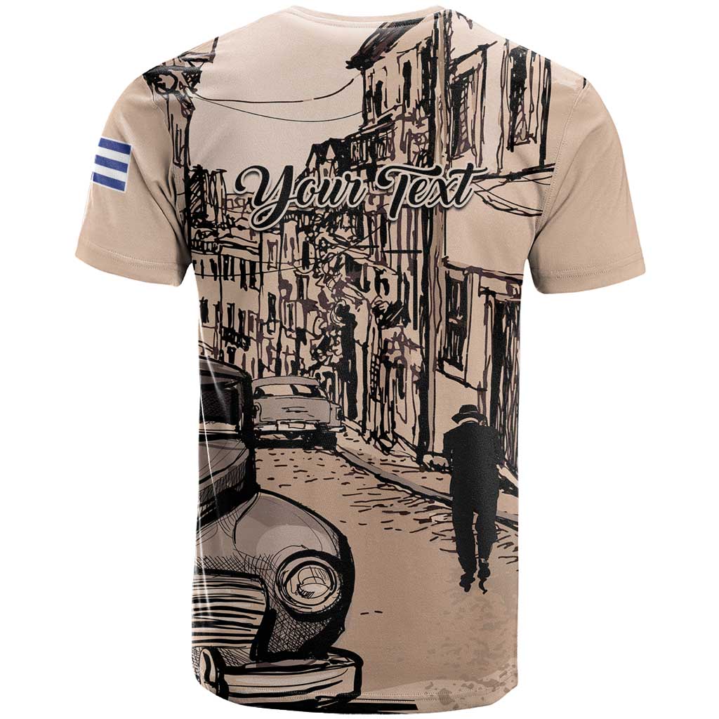 Personalized Cuba Havana T-Shirt Libre Car Retro Style Graphic Tee