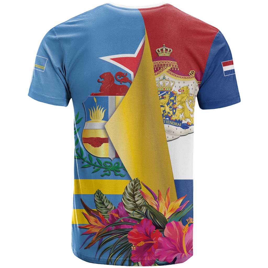 Aruba-Netherlands T-Shirt Tropical Unique Style Graphic Tee