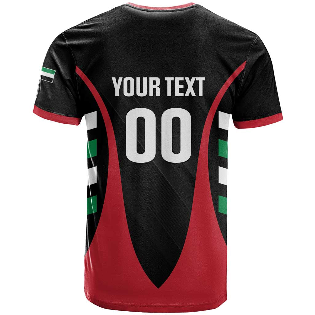 Custom United Arab Emirates Rugby T-Shirt UAE Go Champions Graphic Tee
