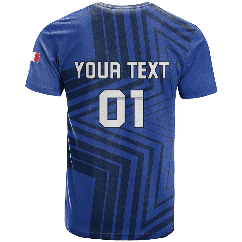 Custom France 2024 Football T-Shirt Allez Les Bleus Graphic Tee