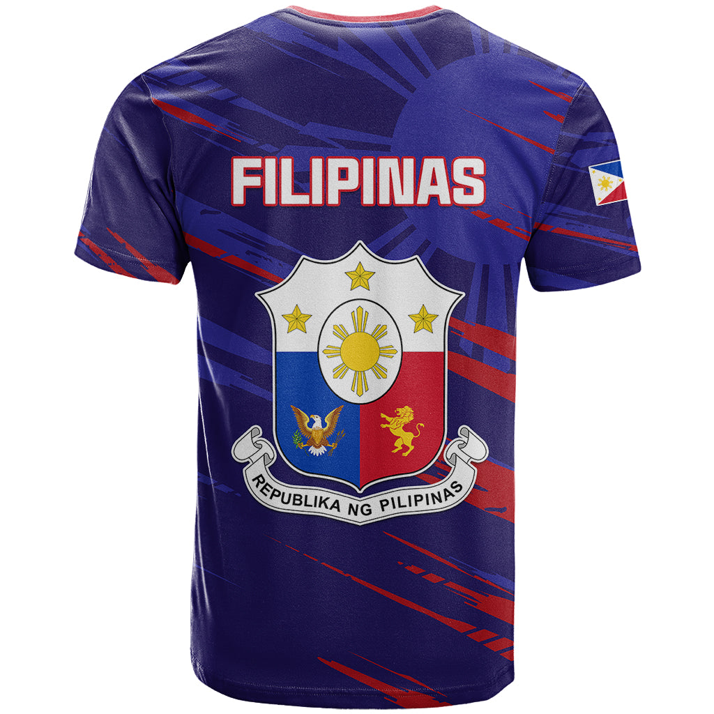 Philippines Football T-Shirt Filipinas Lion Sporty Style Graphic Tee