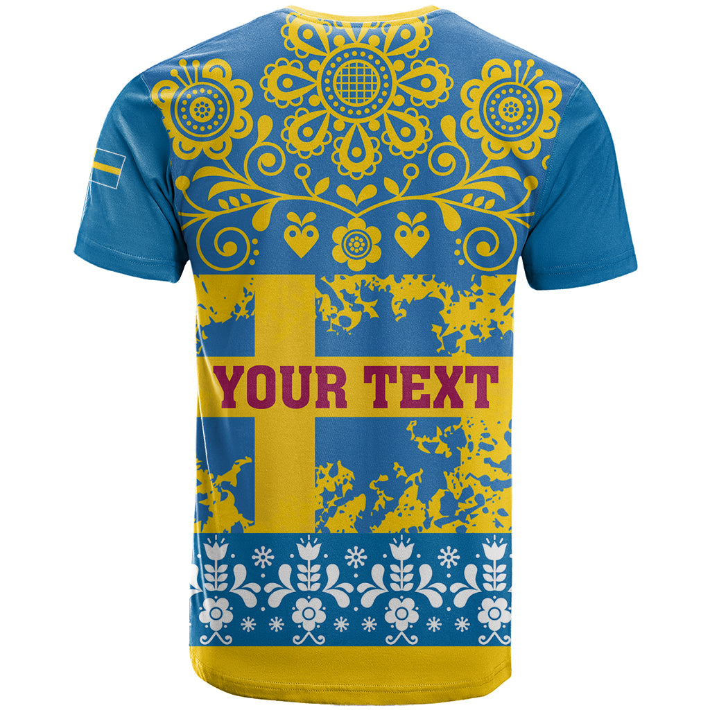 Sweden National Day 2024 T-Shirt Svenska Flaggans Dag Graphic Tee
