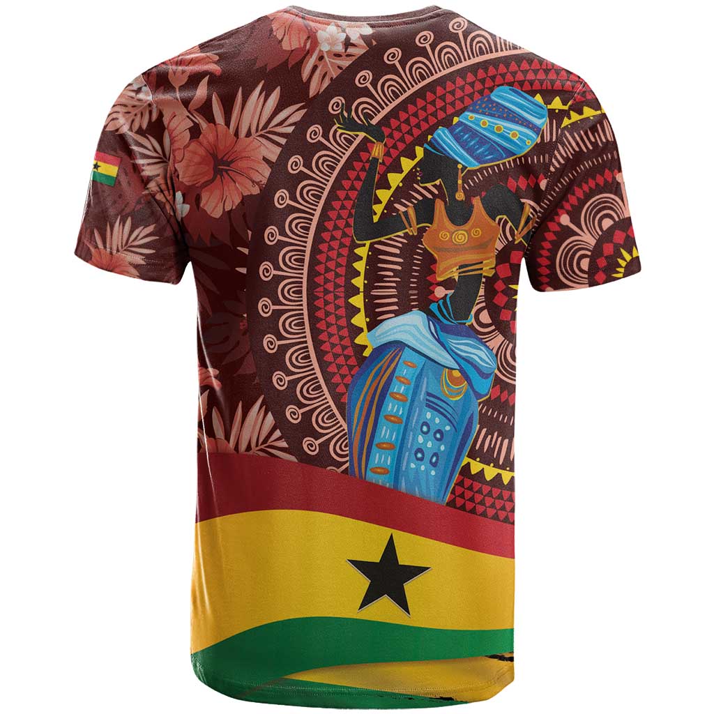 Panafest T-Shirt Ghana Tropical African Pattern Graphic Tee