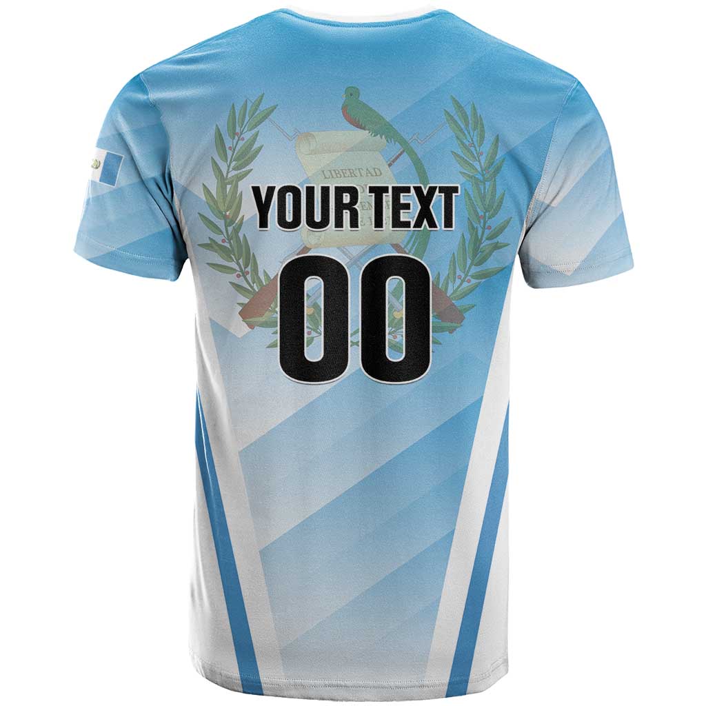 Custom Rugby Guatemala T-Shirt Jaguares Go Champions Graphic Tee