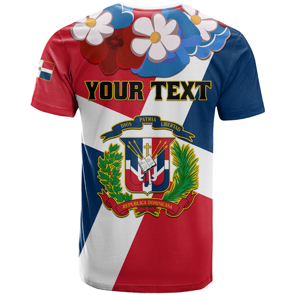 Dominican Republic Independence Day T-Shirt Coat Of Arms Flag Style Graphic Tee