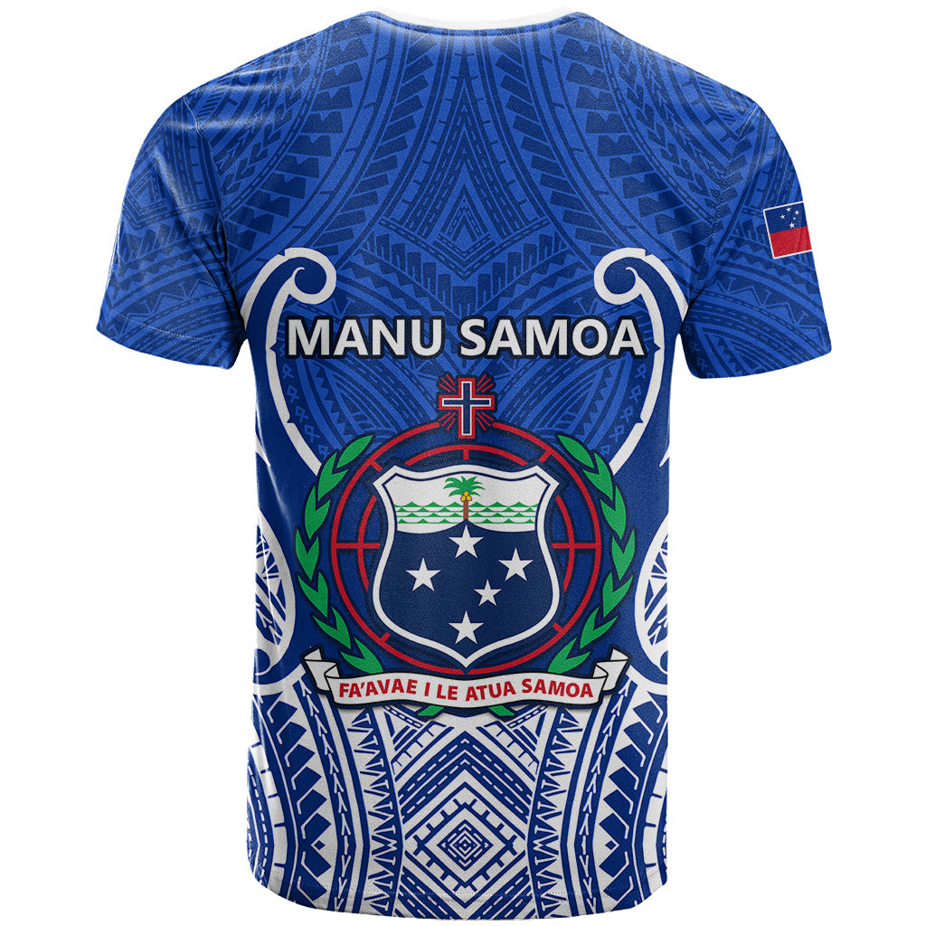 Samoa Rugby T-Shirt Manu Samoa Go World Cup Graphic Tee