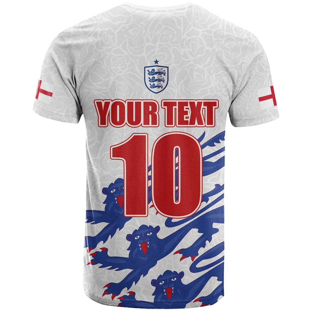 Custom England Football 2024 Road to The Champion T-Shirt Football's Coming Home Graphic Tee