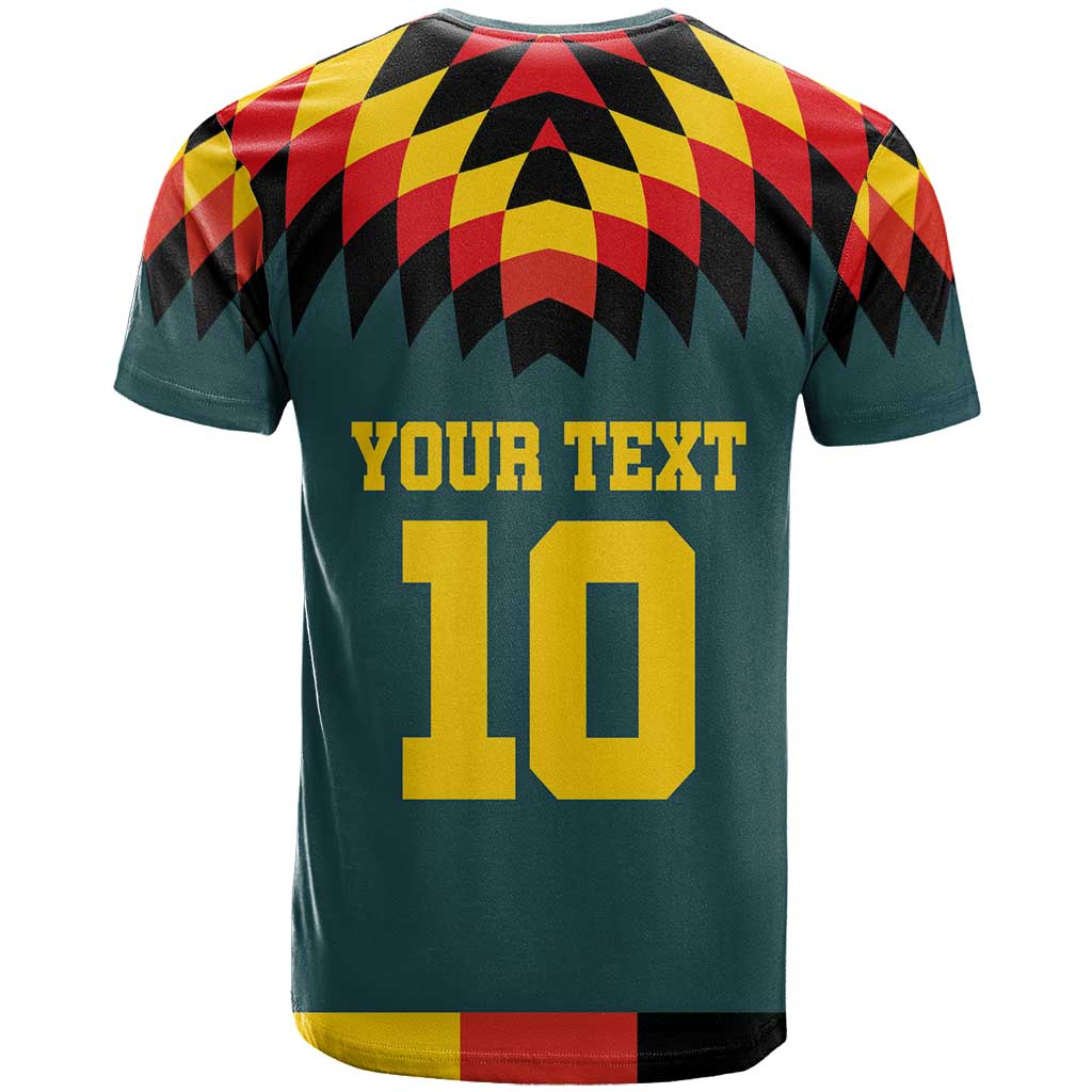 Custom Germany Football 2024 Go Champion T-Shirt Design 90s Style Away Color Graphic Tee
