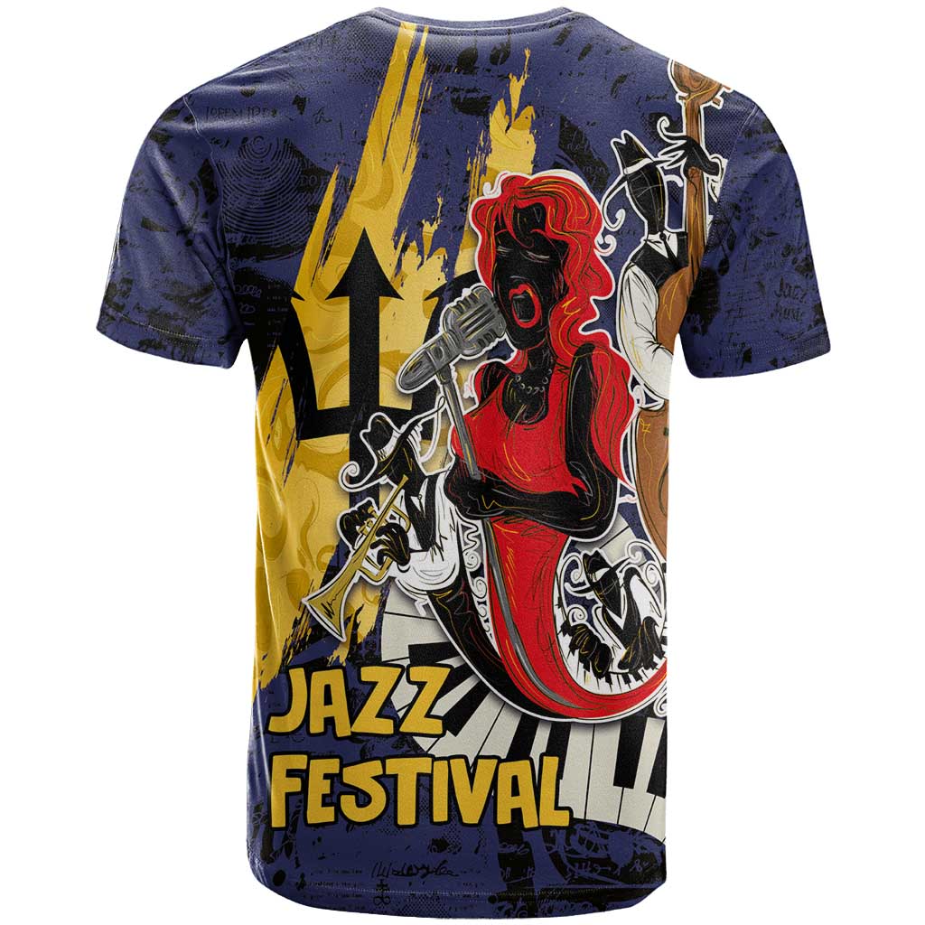 Barbados Jazz Festival - Abstract Jazz Art T-Shirt Graphic Tee