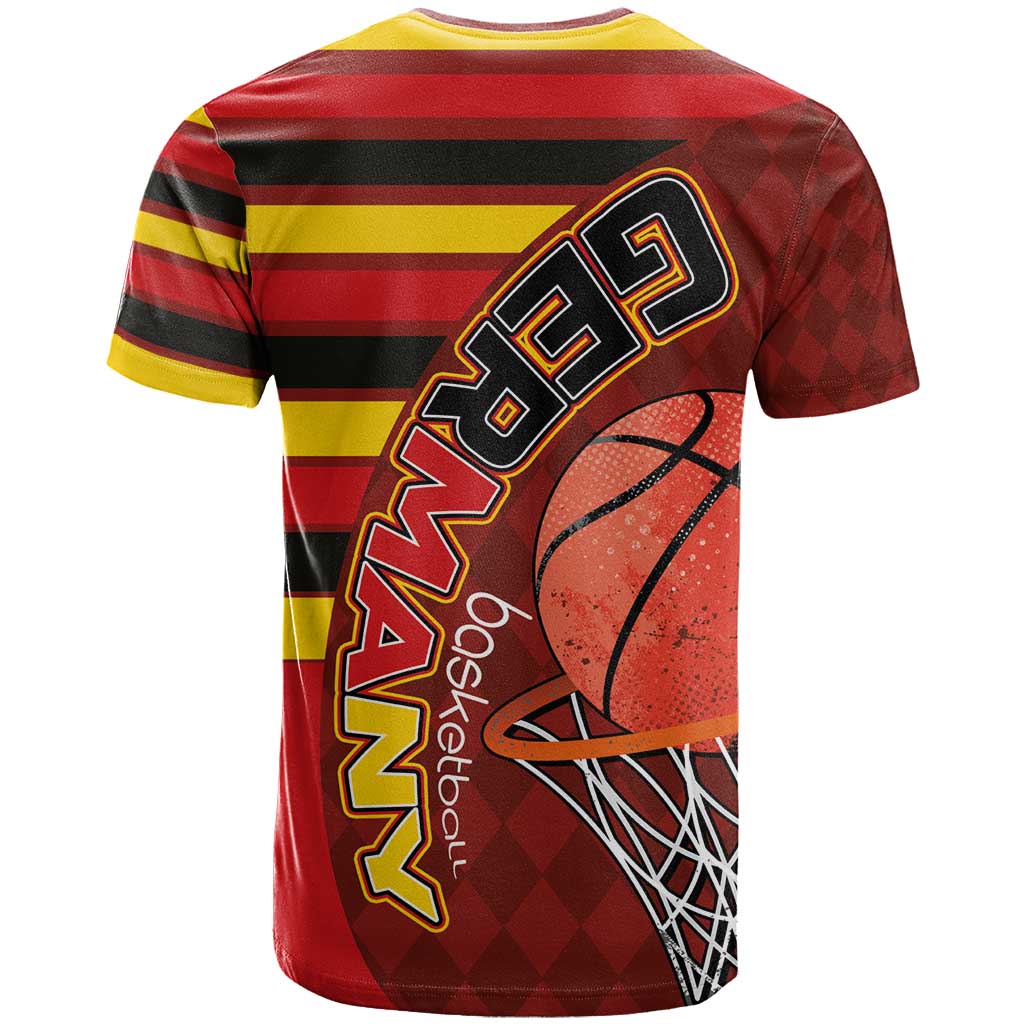 Basketball Fan Jersey Germany T-Shirt Die Mannschaft 2025 Graphic Tee