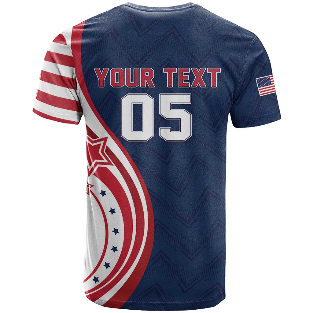 Custom USA Rugby 2026 T-Shirt Sporty Style Graphic Tee