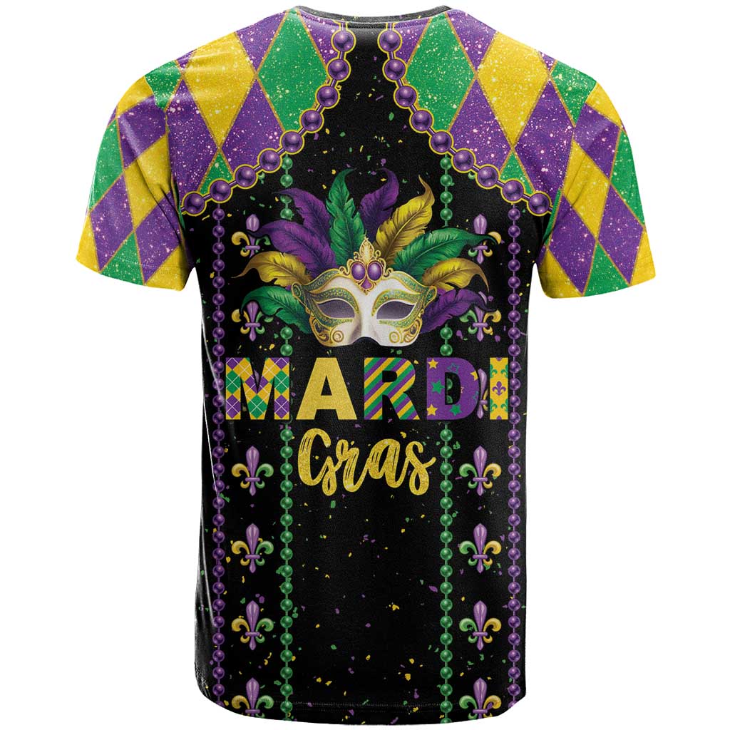Funny Mardi Gras T-Shirt Let The Shenanigans Begin Graphic Tee