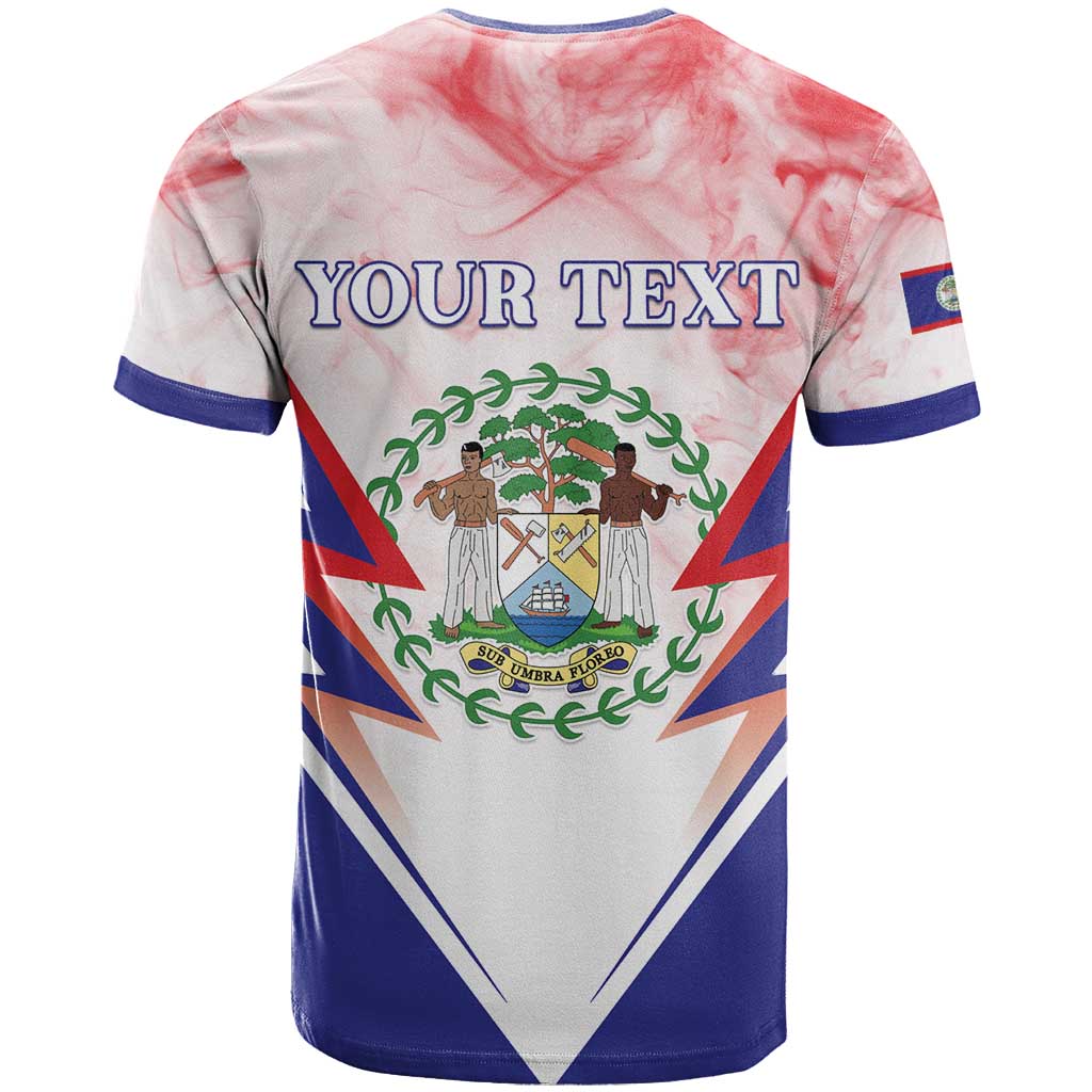 Personalized Belize 501 T-Shirt Coat Of Arms Graphic Tee