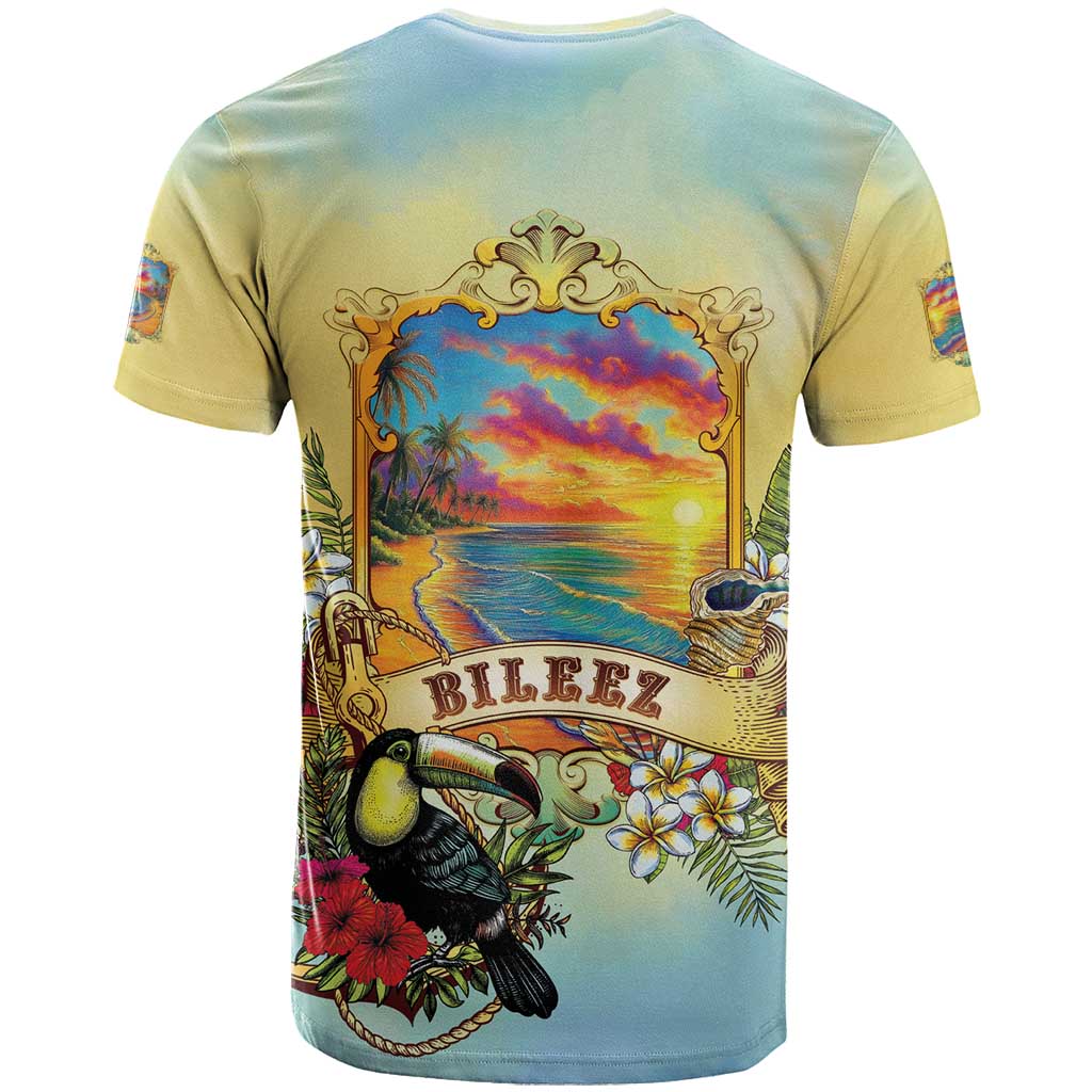 Belize Toucan T-Shirt Belizean Pride Retro Style Graphic Tee