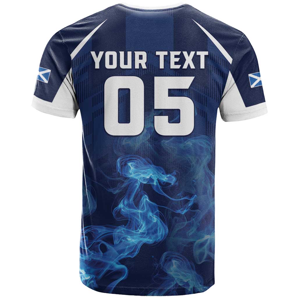 Scotland Rugby Custom T-Shirt Go Scottish Thistle Unique Style Graphic Tee