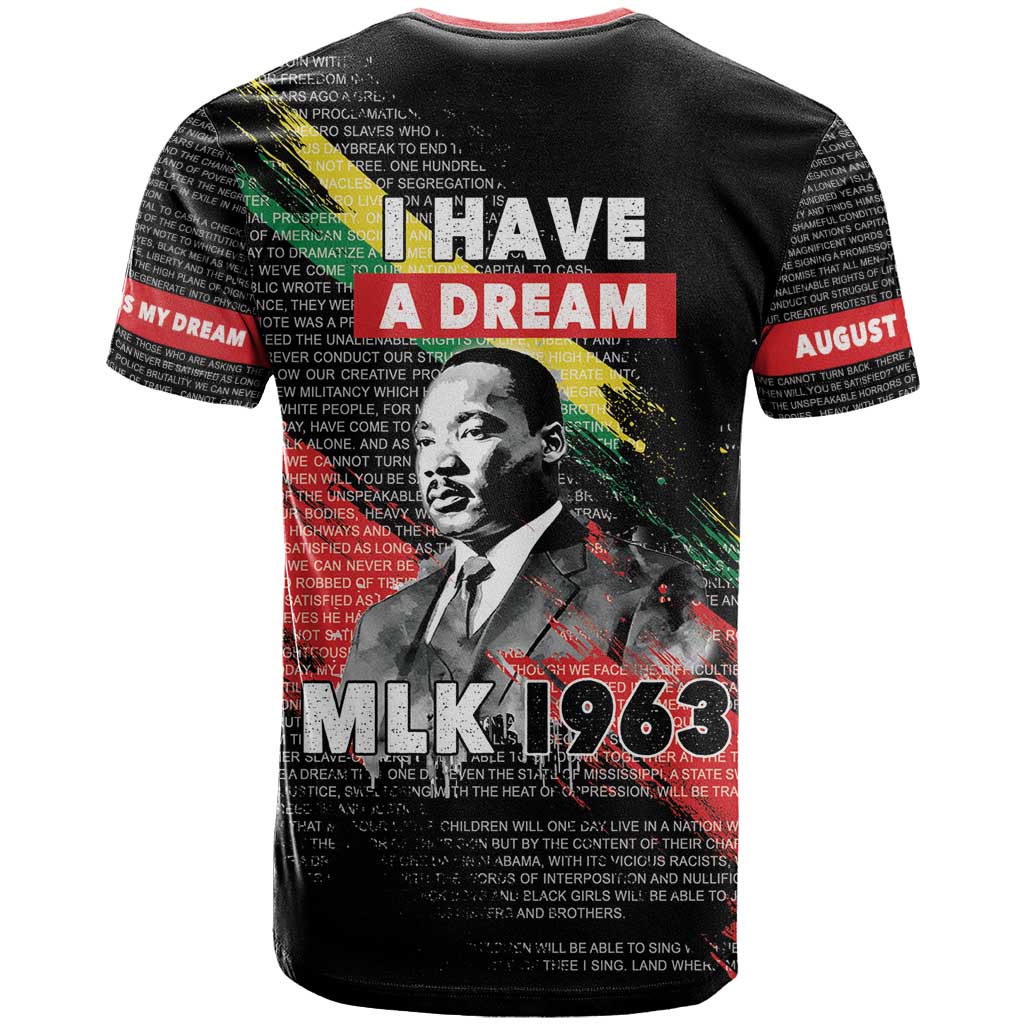 MLK Honoring The Legacy T-Shirt Black Version Graphic Tee
