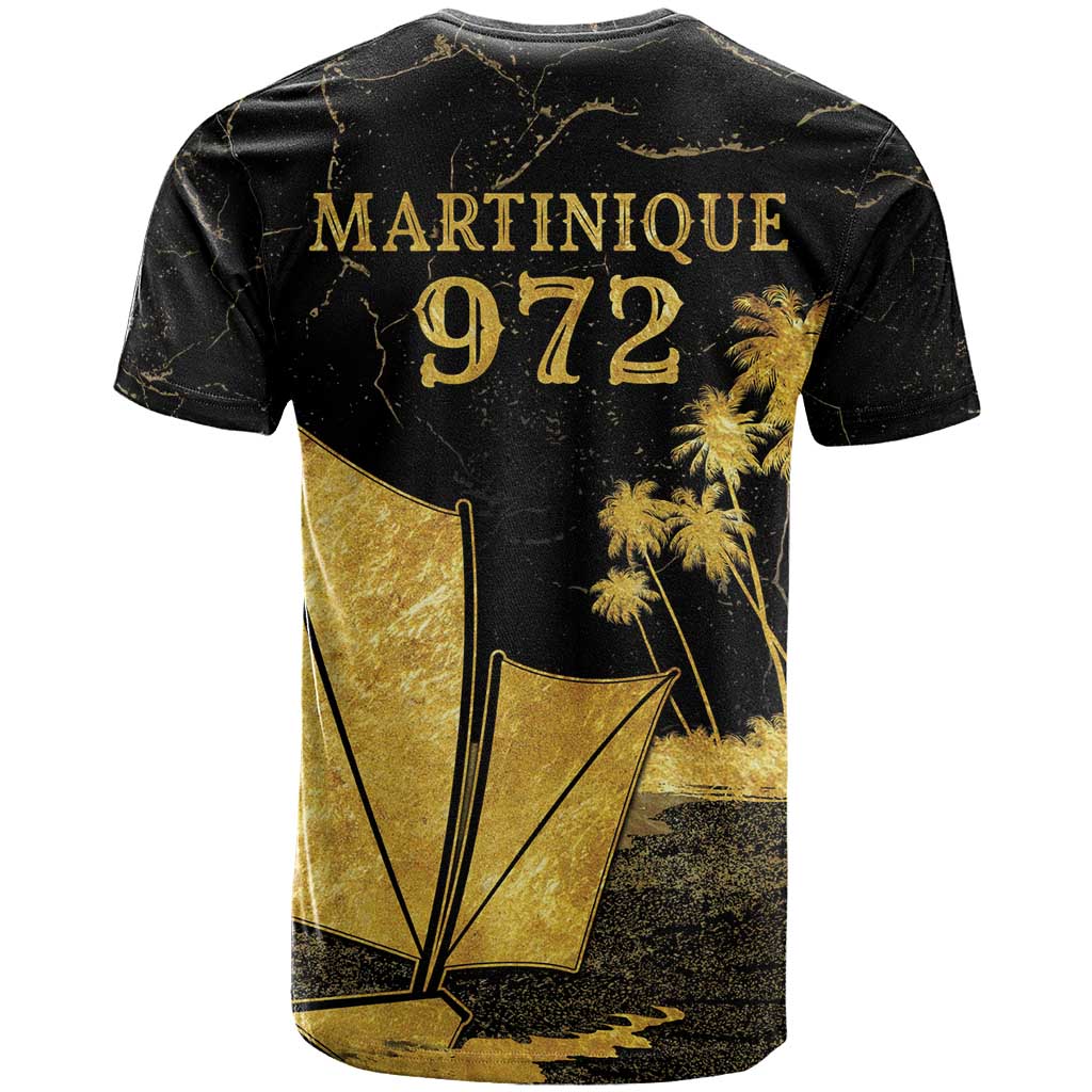 Mada Martinique T-Shirt Martinique Yole Gold Graphic Tee