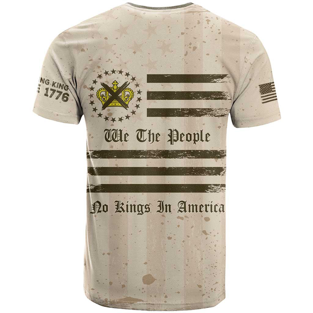 No Kings In America T-Shirt We The People Graphic Tee