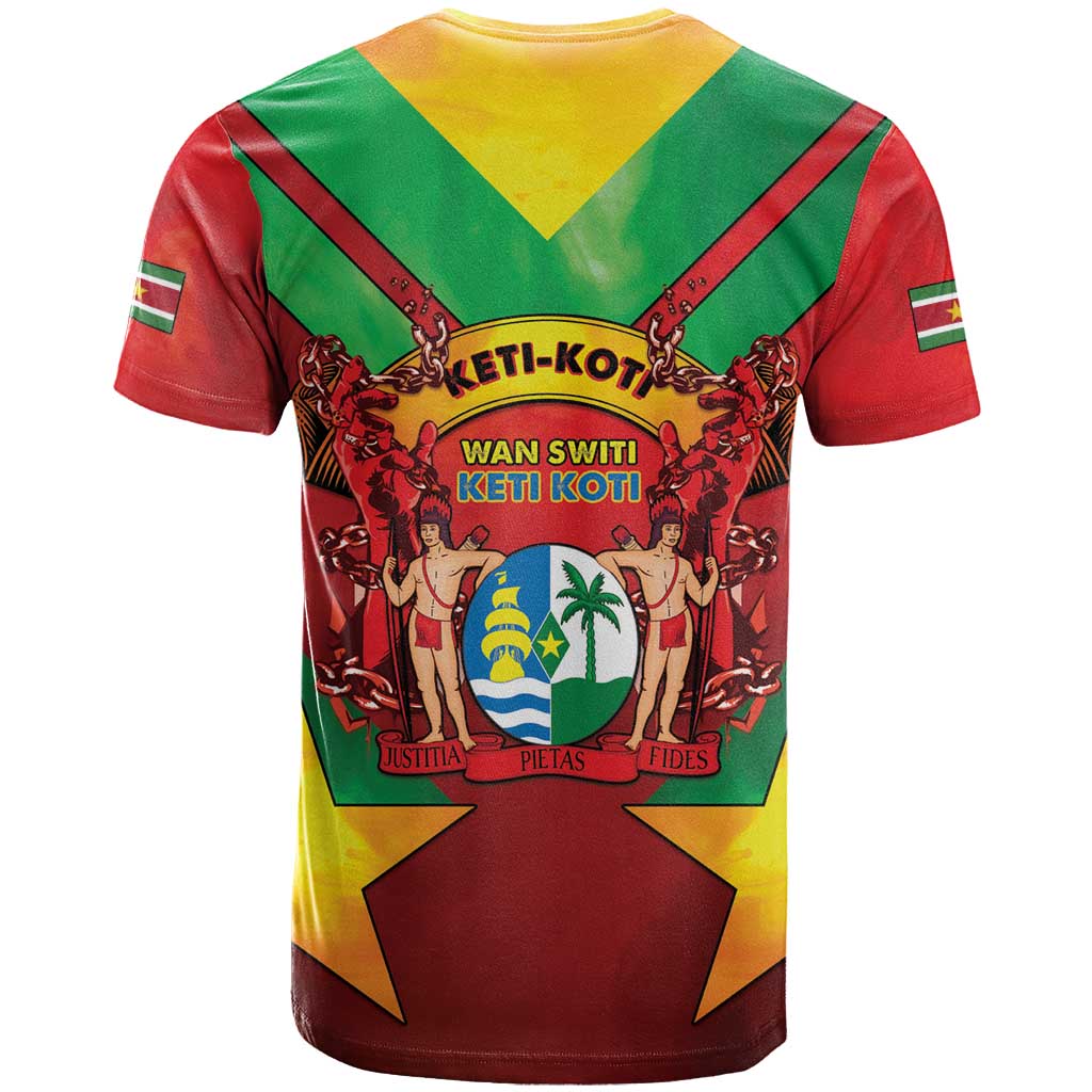 Suriname Emancipation Day T-Shirt Wan Switi Keti Koti Graphic Tee