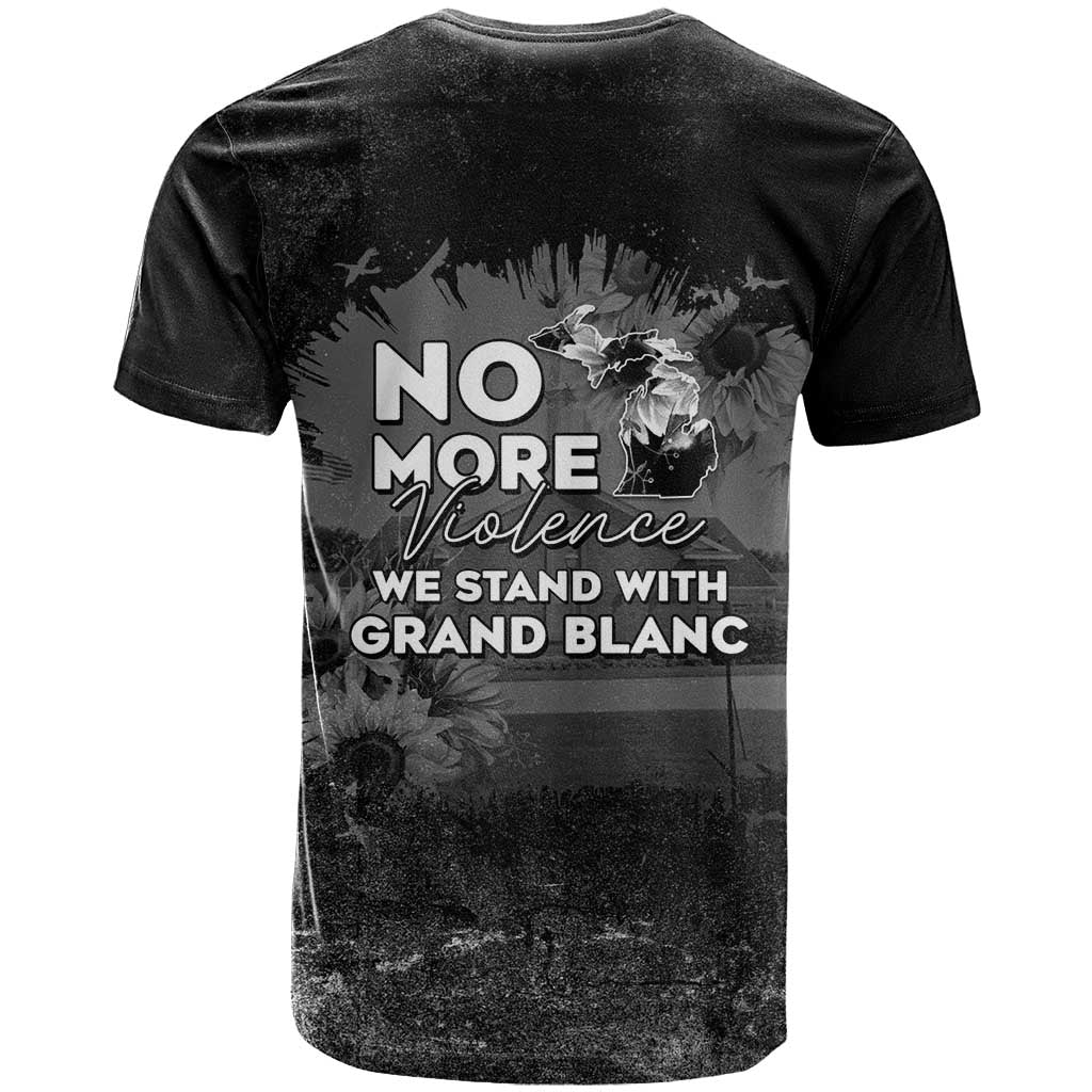 Pray For Michigan T-Shirt No More Violence Graphic Tee