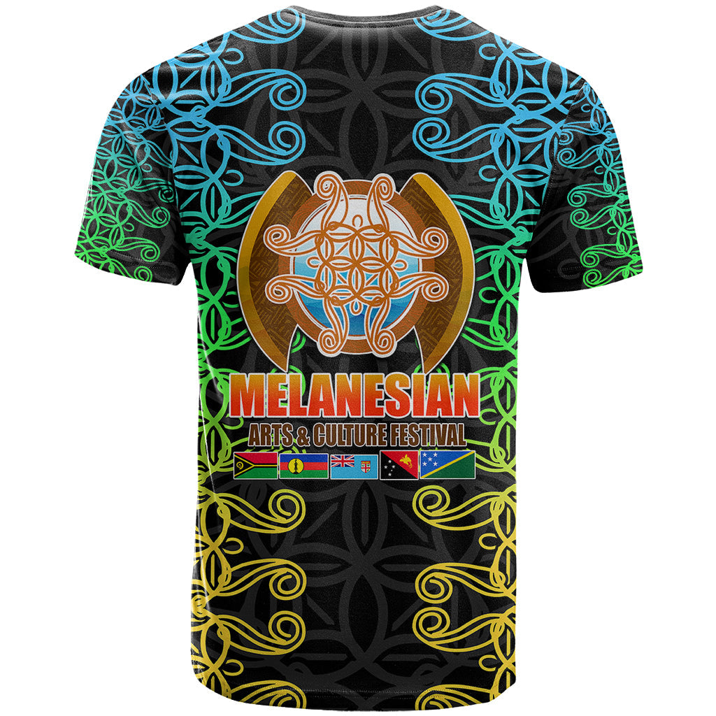 Melanesian Festival T-Shirt Tribal Patterns Graphic Tee