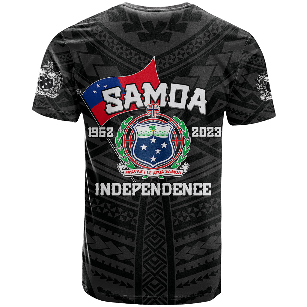 Samoa Independence T-Shirt Black Style Graphic Tee