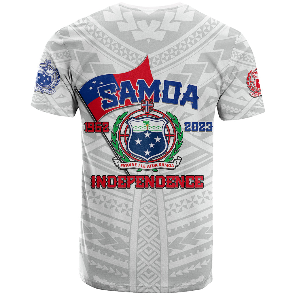 Samoa Independence T-Shirt White Style Graphic Tee