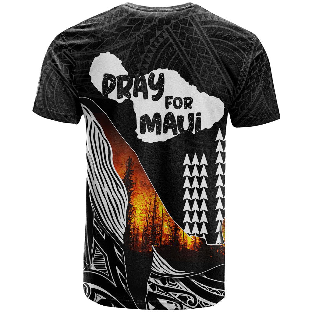 Hawaii Humpback Whale T-Shirt Be Strong - Pray For Maui Graphic Tee