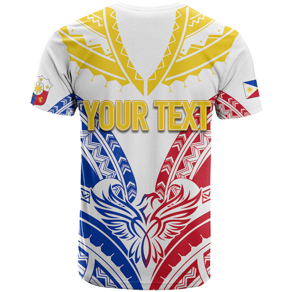 Personalised Philippines Independence Day T-Shirt Tribal Sun and Stars Ver 02 Graphic Tee