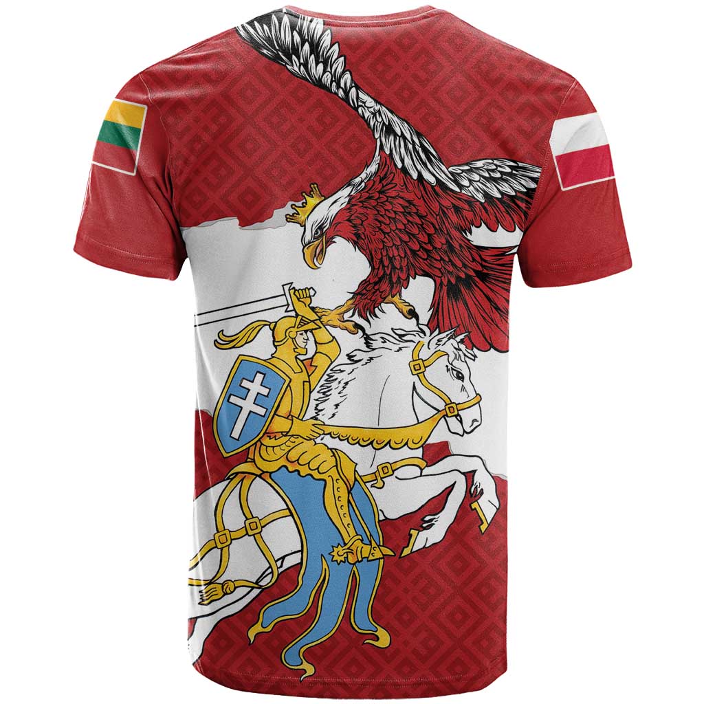 Poland-Lithuania Folk Patterns T-Shirt Graphic Tee
