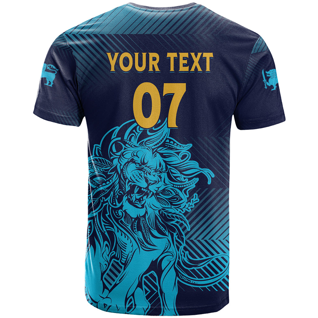Sri Lanka Cricket Lion World Cup 2024 T-Shirt Gradient Inspiration Graphic Tee