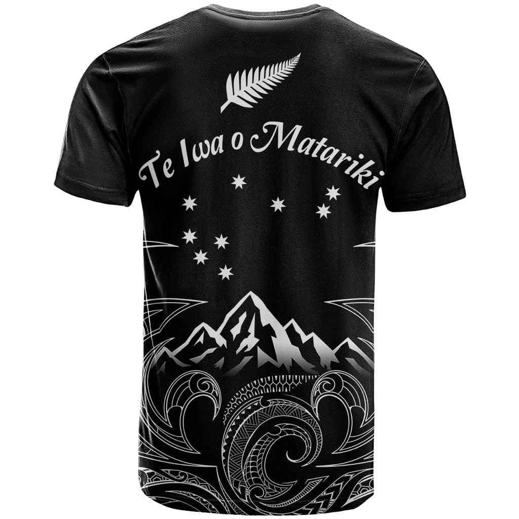 New Zealand T-Shirt Maori Te Iwa o Matariki Graphic Tee