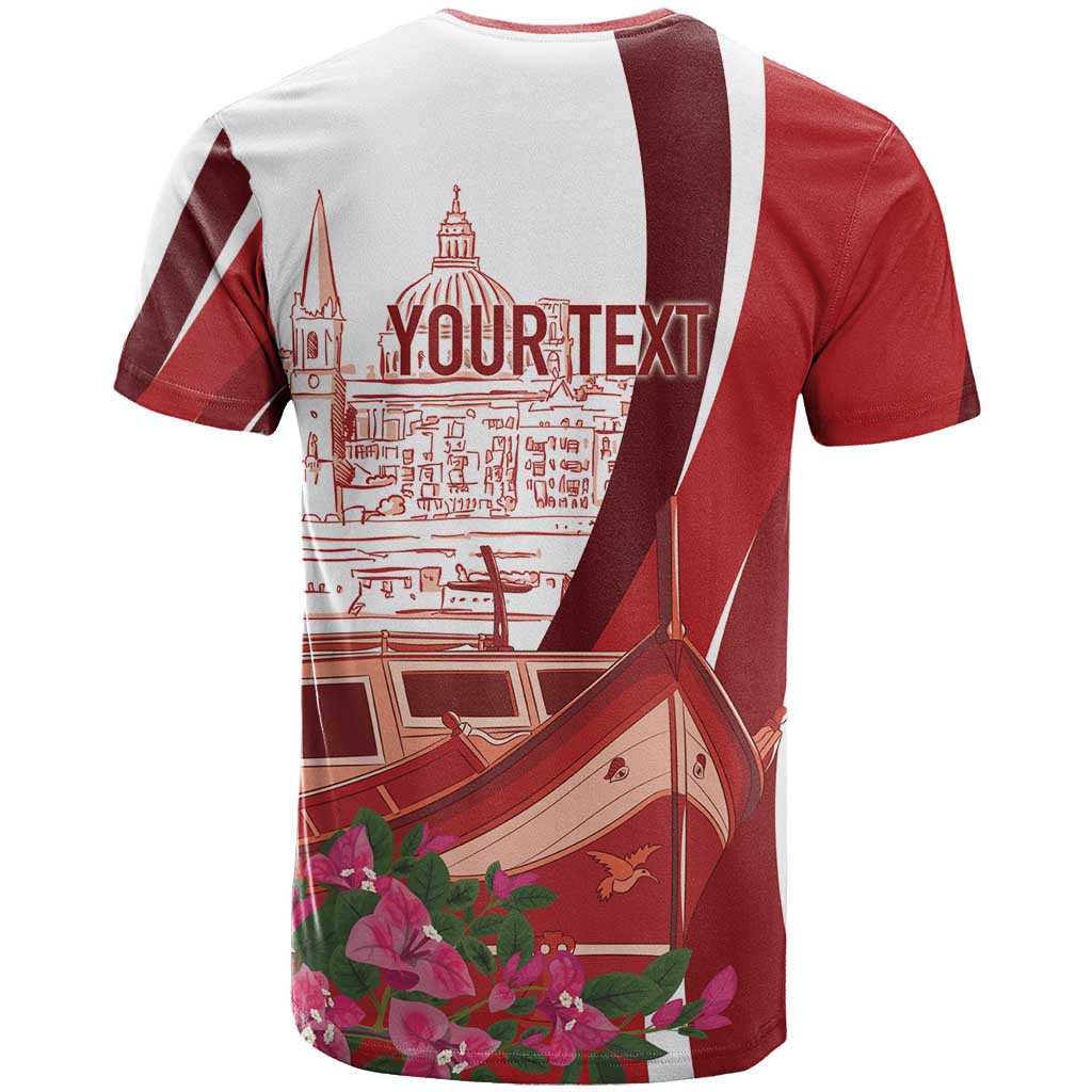 Inhobbok Malta Personalized T-Shirt Valetta Scenery Graphic Tee