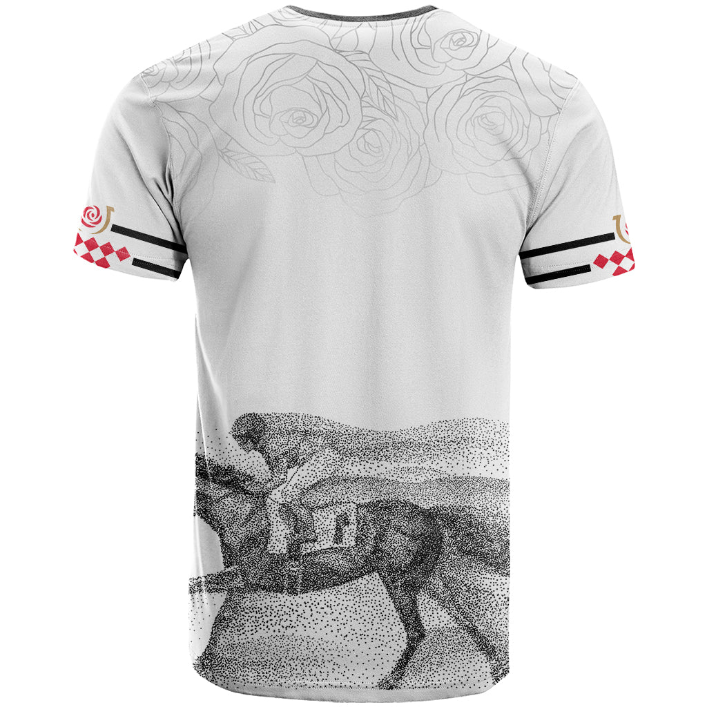 Kentucky Horse Racing T-Shirt The Race For The Roses Graphic Tee