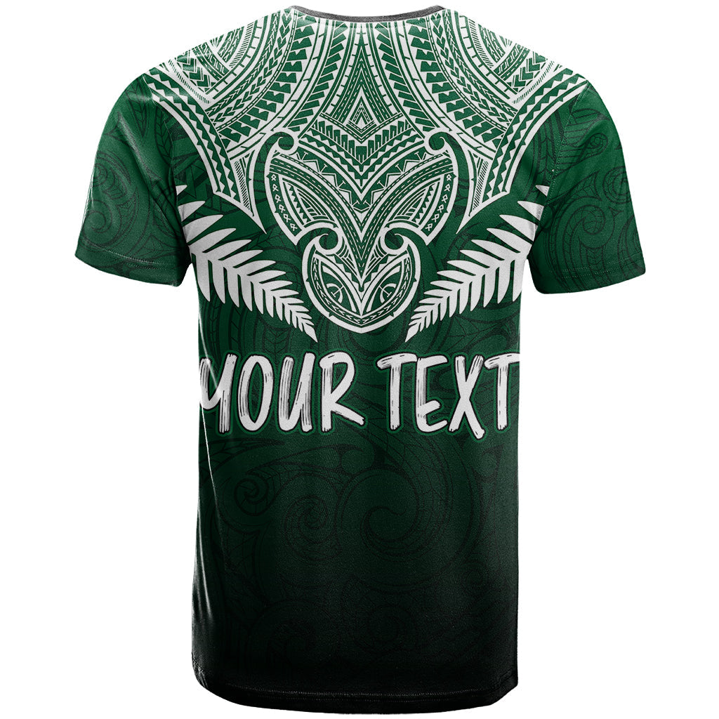 Personalised New Zealand T-Shirt Hei Matau Mix Silver Fern Basic Graphic Tee